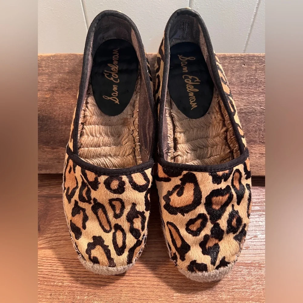 Sam Edelman Leopard Print‎ Espadrilles – Chic & Comfy Slip-Ons
